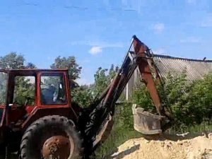 Как я профессионально работаю на экскаваторе
