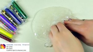 САМЫЙ ПРОСТОЙ ПРОЗРАЧНЫЙ СЛАЙМ без клея пва очень красивый и простой рецепт лизуна diy slime