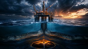 Как посреди Моря добывают Нефть