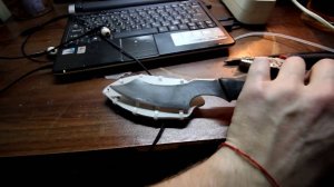 ножны для рыбацкого ножа из ПВХ трубы