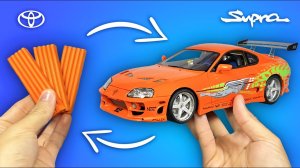 Превращаю пластилин в копию Toyota Supra из Форсажа за 2 месяца