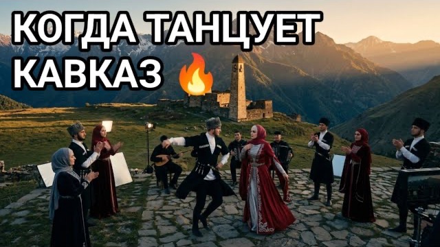 Когда танцует Кавказ | лезгинка 2026