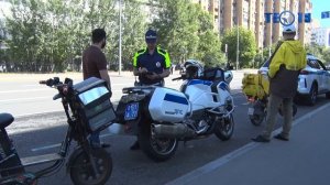 Велокурьеры в центре внимания
