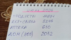 8. Расходы за июнь 2026