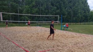 Турнир по пляжному волейболу с.Хлевное. Игра 5