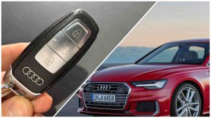 Как заменить батарейку в ключе Audi A3 8Y, A5, A6 C8, A7, A8, Q5, Q7, Q8 (2019-2024)