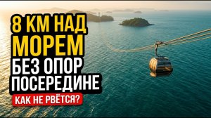 Как Канатную Дорогу Натягивают на 7 км и Трос Не Лопается