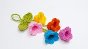 💐 Красивая подвеска из колокольчиков крючком | DIY украшение💐 #amigurumi