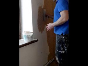 Жидкие обои. Нанесение обоев и другие виды работ.
