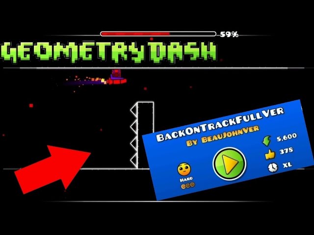 BACK ON TRACK FULL VERSION | Geometry Dash #1 смотреть онлайн