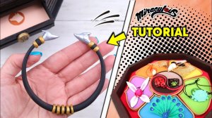 DIY Новый Леди Баг и Супер-кот | Как сделать Собачий Чудо-жук черное ошейник-колье Barkk Kwami