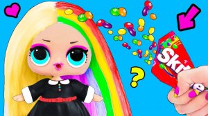 13 Супер Простых ЛАЙФХАКОВ и поделок в стиле сладостей КУКЛЫ ЛОЛ Сюрприз! Мультик LOL Surprise HACKS