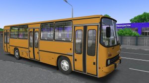 Поездка на Ikarus-260.50 по маршруту №1 по карте Мичурино 2.8