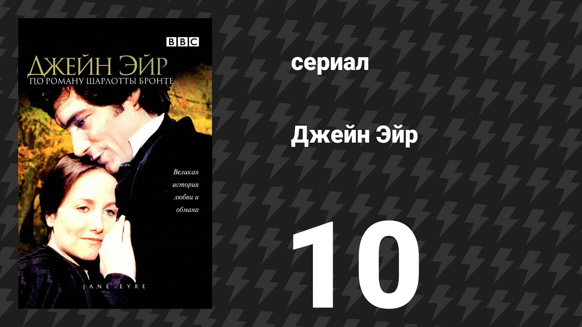 Джейн Эйр 10 серия «Обретённая семья» (сериал, 1983)