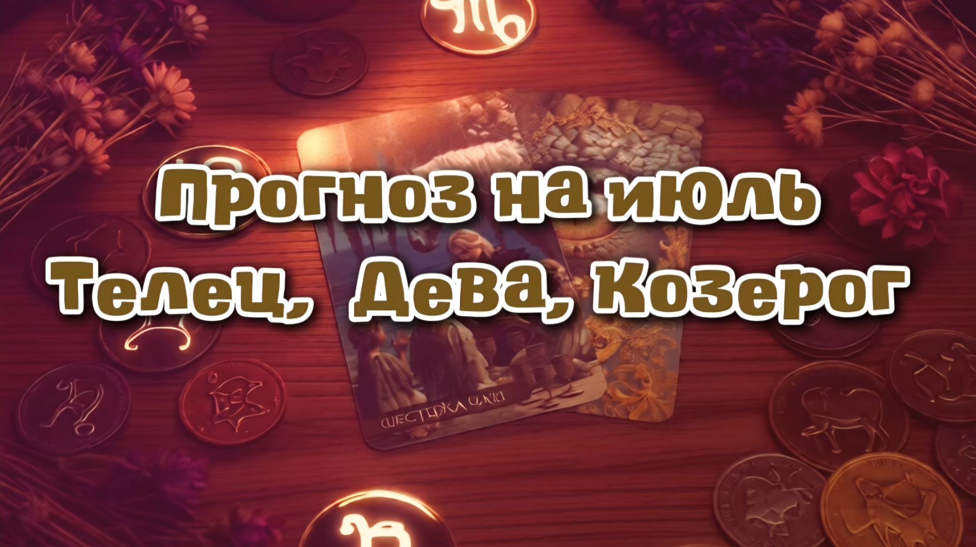 Прогноз на июль. Телец, Дева, Козерог смотреть онлайн