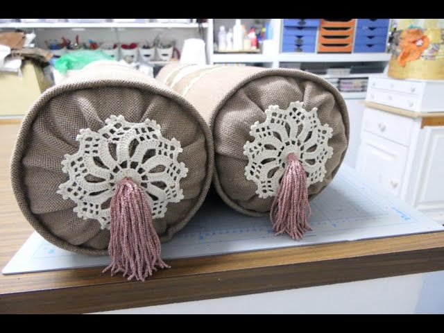 DIY🎈Подушка валик своими руками🎈Как сшить и чем наполнить смотреть онлайн