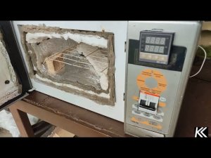 Печь для отпуска клинков после закалки. Изготовление термодерева.