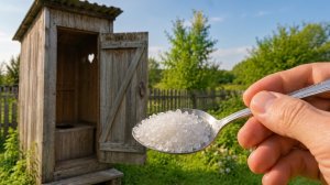 🚽 Налейте ЭТО в уличный туалет! Запах исчезнет за минуту!