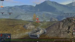 World of Tanks: Blitz-Леопард-1 тащем 5 боев 5 Мастеров
