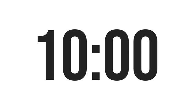 20 MINUTE TIMER - COUNTDOWN TIMER (MINIMAL) смотреть онлайн