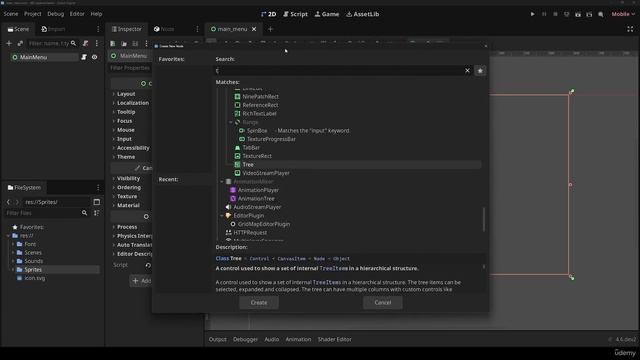 5. Создайте проект на Godot. смотреть онлайн