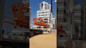 Башенный кран! Разборка башенного крана Potain 8t!