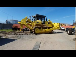 Komatsu D355 A-3 - ОБКАТКА Бульдозера после капитального ремонта