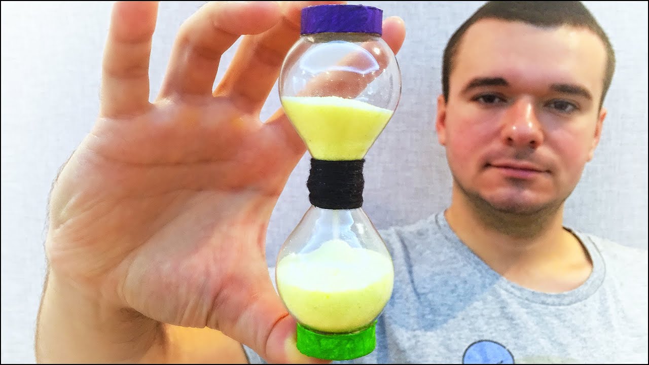 Сделай САМ / ПЕСОЧНЫЕ ЧАСЫ с ЦВЕТНЫМ ПЕСКОМ смотреть онлайн