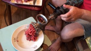 Мясорубка с дрелью