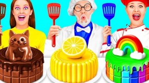 Кулинарный Челлендж: Я Против Дедушки | Сумасшедшие Кулинарные Идеи