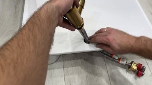 Установка смесителя- инструкция!