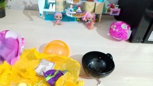 распаковка куклы LOL Neon Pop Stars