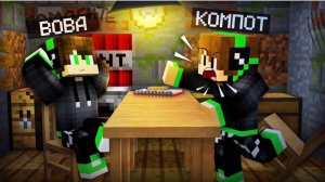 Я ЗАСНЯЛ РАЗГОВОР С ПРОПАВШИМ ДРУГОМ ВОВОЙ В МАЙНКРАФТ | Компот #Minecraft #Майнкрафт