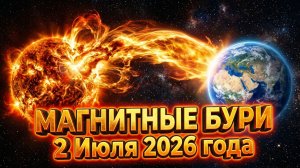 Магнитные бури 2 Июля 2026 года: Удар по сосудам, который нельзя игнорировать