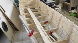 🛶 Деревянная лодка  своими руками 3 часть.