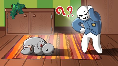 СПРЯТАЛСЯ КРЫСОЙ ПОД КОВРОМ И ВЫИГРАЛ!!! УГАР В MECCHA CHAMELEON!