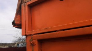 Боковая скрутка полога камаз зерновоз.