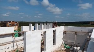I built a house in 7 months TIMELAPSE / САМ построил дом за сезон. 7 месяцев стройки за 26 минут.