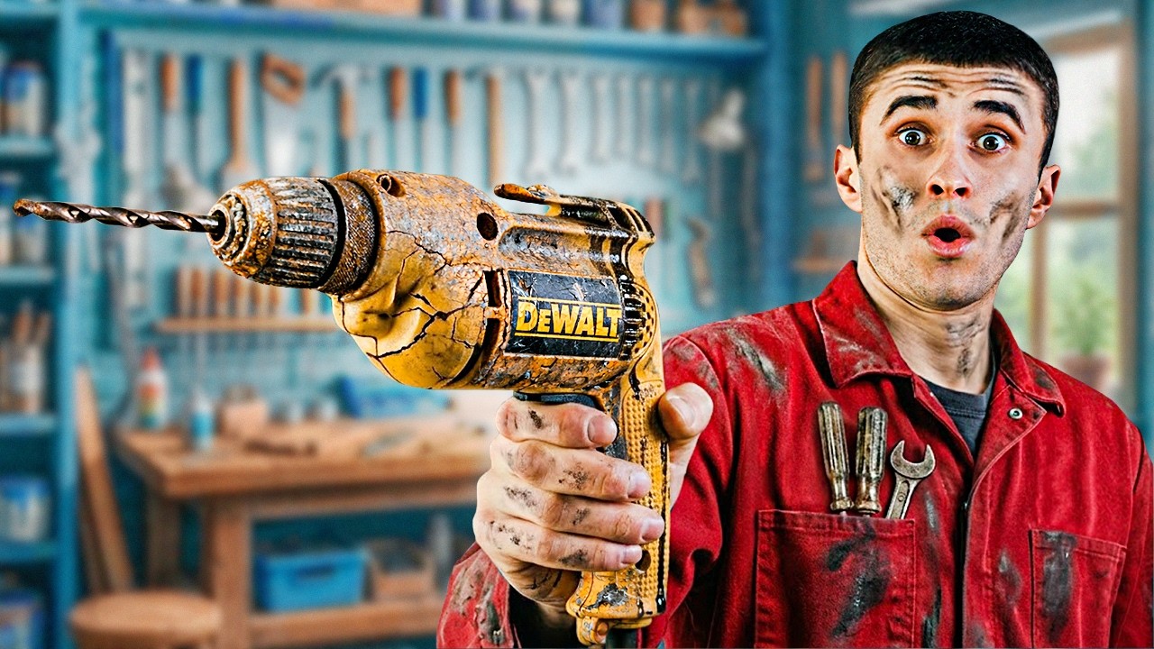 ВОССТАНОВИЛИ ДРЕЛЬ DEWALT ИЗ 2000-Х! смотреть онлайн