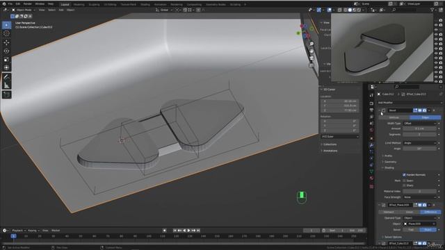 BLENDER Creating the Dune Ornithopter 30_Modeling section_Creating the front light details part 2