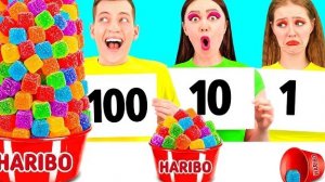 100 Слоев Еды Челлендж | Крутые Творческие Лайфхаки