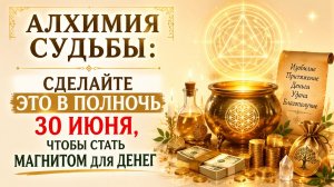 Алхимия судьбы. Сделайте в полночь 30 июня.