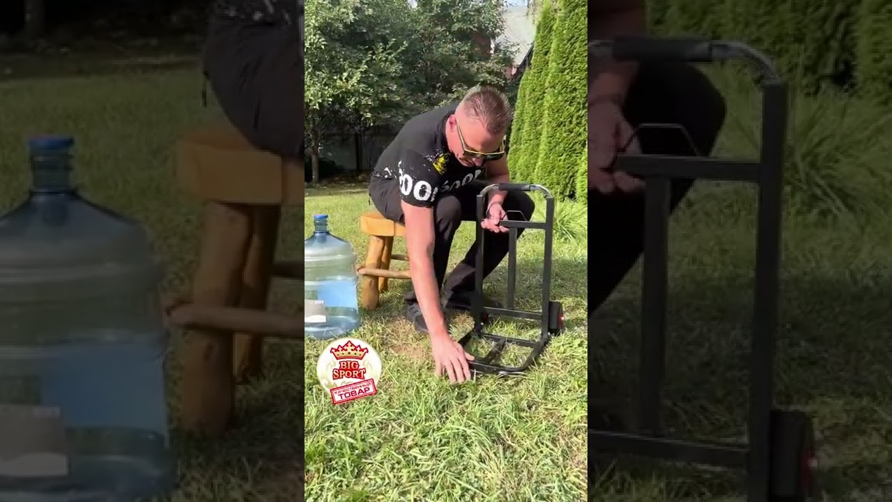 Тележка грузовая СУПЕР КОЛЁСА и рама