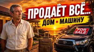 Построил дом на Филиппинах, купил машину, байк. Теперь продаёт всё и домой....
