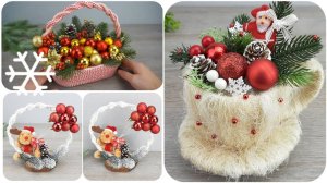 Оригинальный Новогодний Декор своими руками