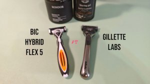 Поговорим! Сравнение кассетных бритв BIC Hybrid Flex 5 и Gillette Labs. Почему «тешки» лучше.