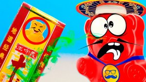 САМАЯ ВОНЮЧАЯ ЕДА ИЗ КИТАЯ ДЛЯ ЖЕЛЕЙНОГО МЕДВЕДЯ ВАЛЕРЫ