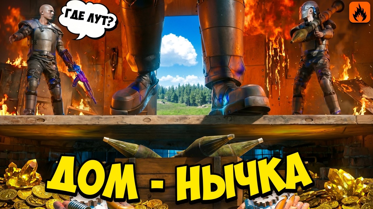 "ДОМ НЫЧКА"! КЛАНЫ не ПОНИМАЮТ где НАШИ РЕСУРСЫ в Oxide: Survival Island смотреть онлайн