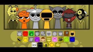 Incredibox Sprunki — Colorbox Mustard (но обычные персонажи)