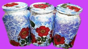 ИДЕИ декора из Стеклянных БАНОК/ ПОДЕЛКИ из стеклянных банок своими руками.
